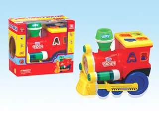 B/o Baby Block Train W/music