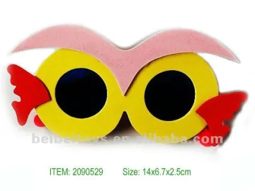 EVA Foam Toys, EVA Cartoon Glasses-Owl