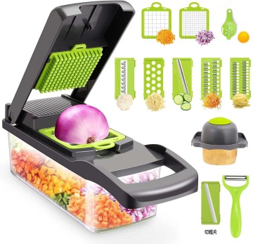 Multi-Function Kitchen Vegetable Cutter: Chopper, Slicer, and Grater