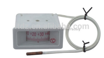 rectangle case industrial heat capillary thermometer