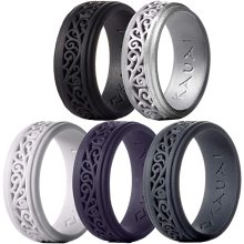 Tidlösa Elegance Ring Collection Silicone Wedding Rings