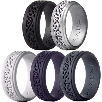 Timeless Elegance Ring Collection Silicone Wedding Rings