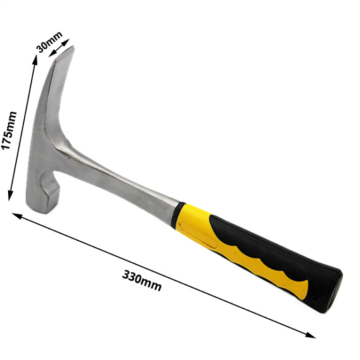 High carbon steel masonry hammer Strike pointed hammer