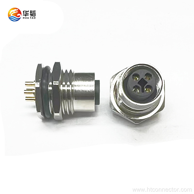 M12 T code waterproof connector