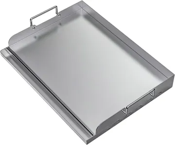 Customized Stainless Steel Portable BBQ Griddle Pan