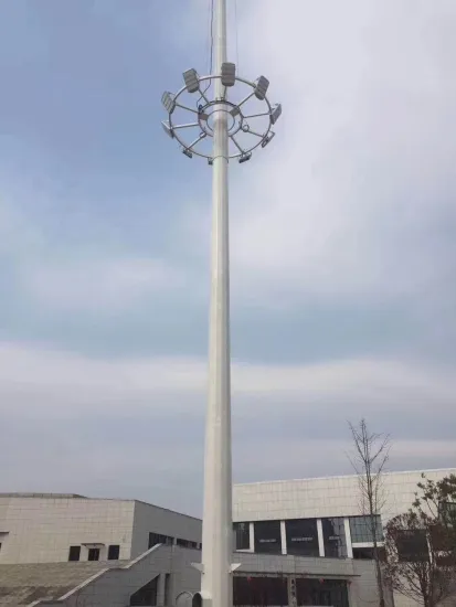 Outdoor 20m High Mast Steel Street Light Pole