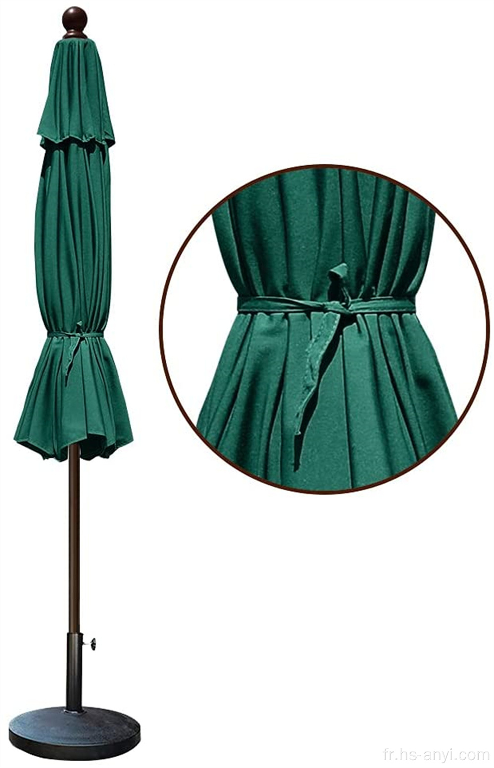 Parapluie de jardin avec stand