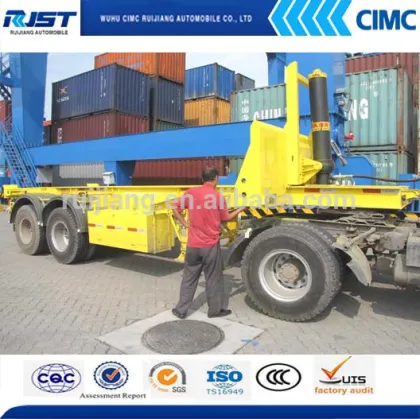 CIMC Flatbed dump semi-trailer