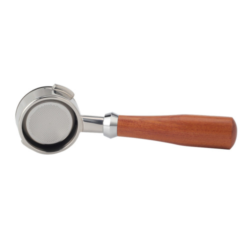 58mm Two-ear Bottomless Portafilter with Wood Handle