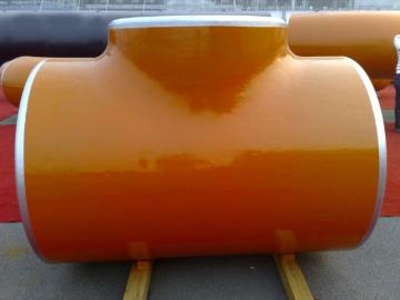 Large Diameter Steel Reducing Tee