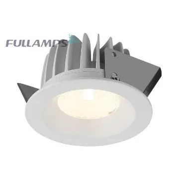warm white cool wihte 9w LED recessed downlight