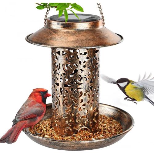 Squirrel Proof Metal Hanging Wild Birdfeeders