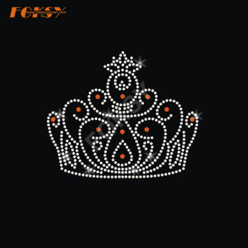 Crown Iron on Rhinestone Motif