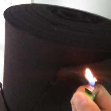 Polyester chống cháy không dệt
