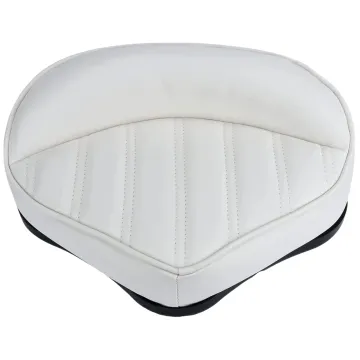 Marine-Grade White Vinyl Fishing Boat Seat for Suppliers