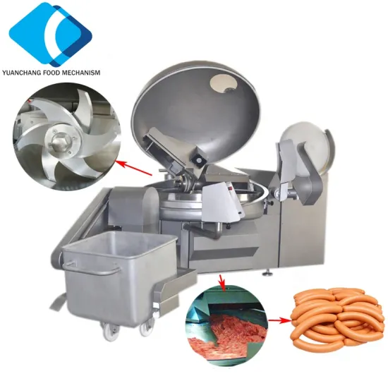 High Speed Meat Bowl Cutter for Fishball Production