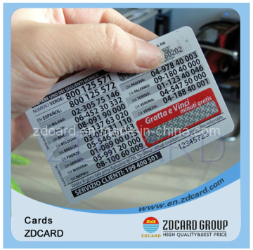 Paper Phone Card