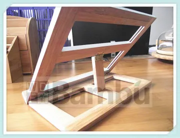New Product for 2015 Eco Bamboo Folding Recipe Book Holder/Rack