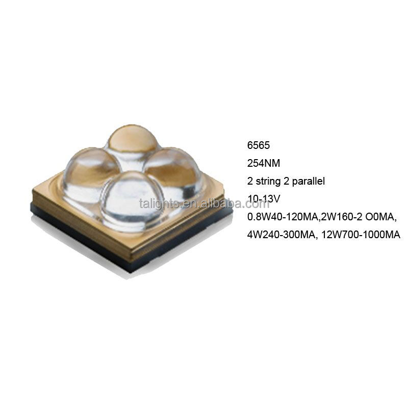 Uv-c Led Modules And Lenses For 222nm To 258nm Wavelengths, High ...