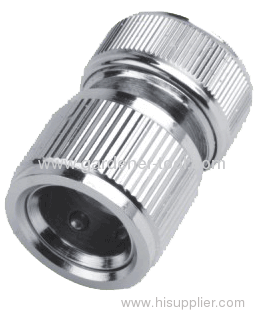 Aluminium 1/2" Garden Hose Connector With Waterstop 