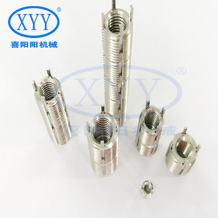 5/16 -18 Key-Locking Inserts Custom Size Stainless Steel Fasteners with Zinc M4 M6 M24 Threads Keensert Screw Nut 15mm Length"