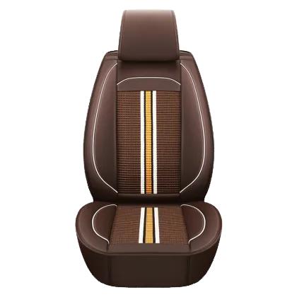 Multi-Color Universal Car Seat Covers in Leather and Ice Silk