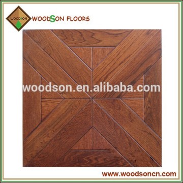 Best Seller Cheap Engineered Oak Parquet Flooring Tiles 45*45 cm