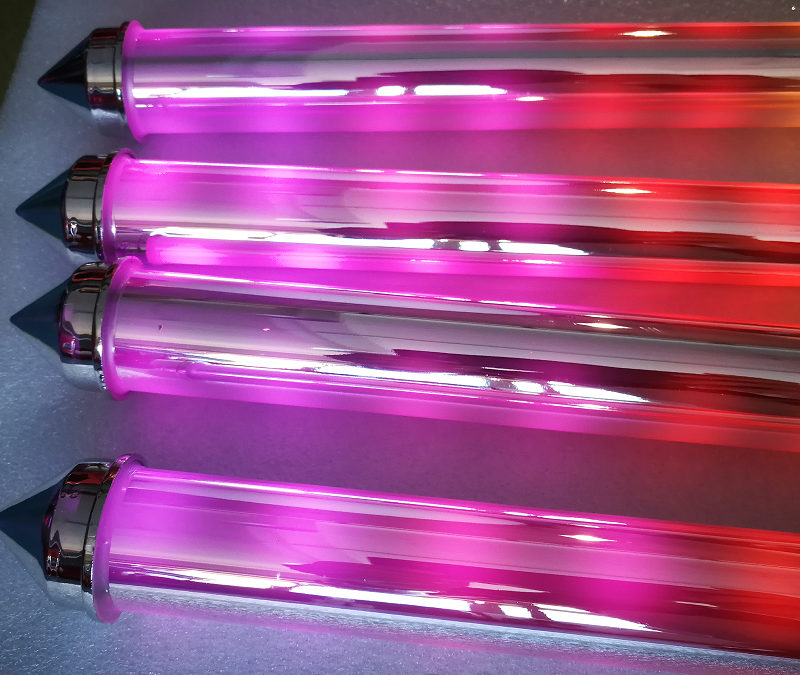 silver coating led tube
