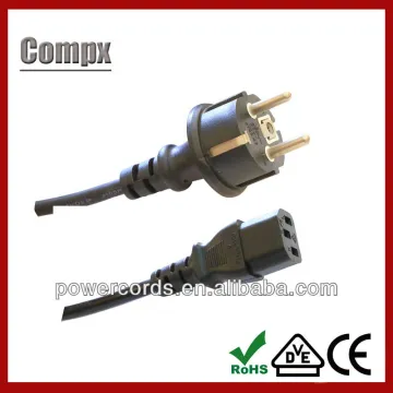 16A 250V vde computer power supply cord