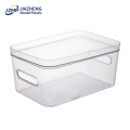 Plastic Bin Clear Storage Box with Lid Handle