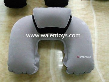 Inflatable Travel U-Pillow,inflatable pillow