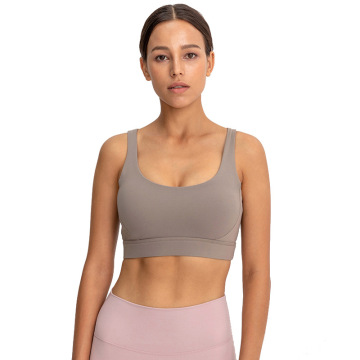 abesifazane yoga ezemidlalo sexy bra nude