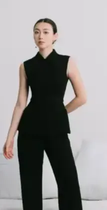 Straight leg pants, beautiful women's style pants