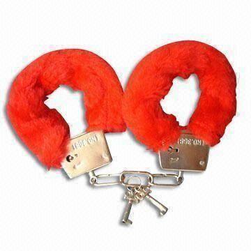 Toy Handcuff for Fetters, Made of Stainless Steel, Customized Requirements are Accepted