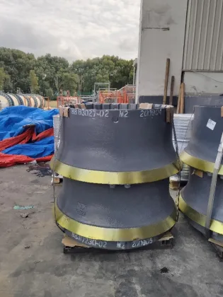 ch430 cone crusher spare parts manlte and concave