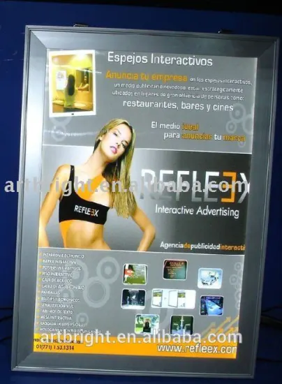 Advertising single sided LED (slim) lighting box