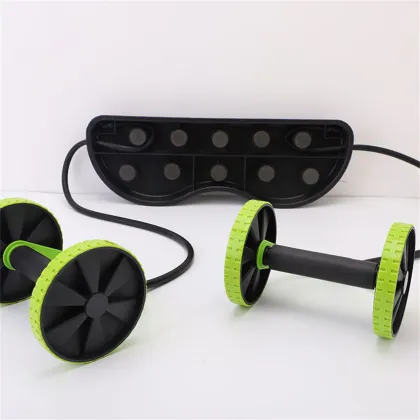 Abdominal Exercise Ab Wheel With Abdominal Pull Rope
