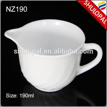 Tempered Opal Glass Dinnerware Opal Glass 190 ML Milk Pot