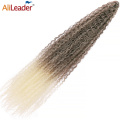 28 дюймов бразильских косичек вязание крючком волосы синтетическое наращивание волос