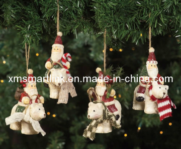 Santa Sculpture Gifts, Xmas Hanging Ornament