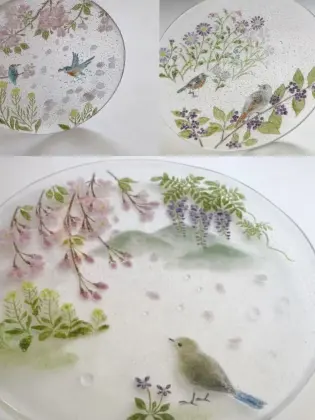 Exquisite Cast Glass Tableware for Modern Decor