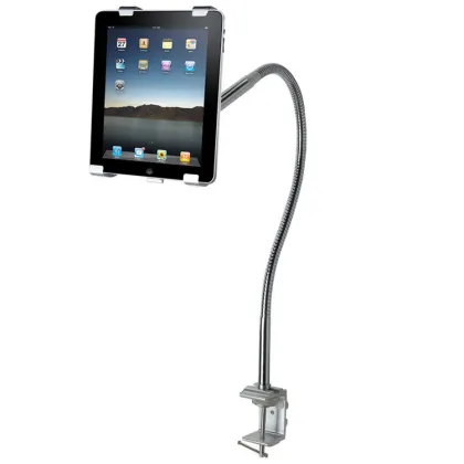 Clamp Gooseneck Tablet Mount Holder For 7" ~ 10" Tablet Ipad , Galaxy Tab , Kindle Fire Hd