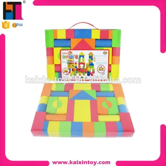 hot sale large foam blocks children plastic building blocks toys for kids