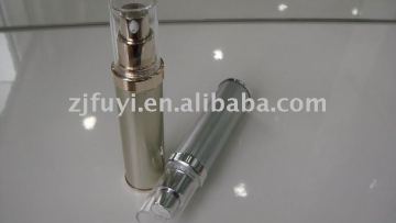 cylindrical cosmetic airless bottle