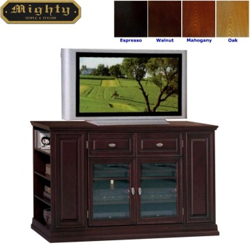 54 inch Side Piers Entertainment TV Stand Cabinets With Storage