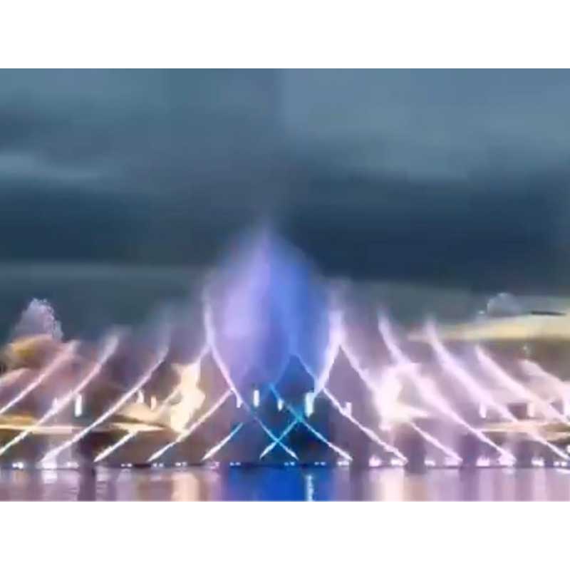 ตั้งโปรแกรมได้นอก PLC Music Dancing Water Fountains