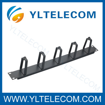 19 Inch Cable Manager With 5pcs Metal Ring