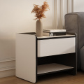 Unit Laci Kulit dan Nightstands