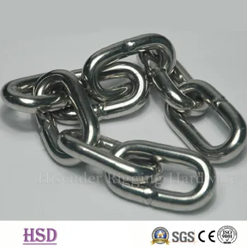 Stainless Steel Link Chain for Fishing and Lifting