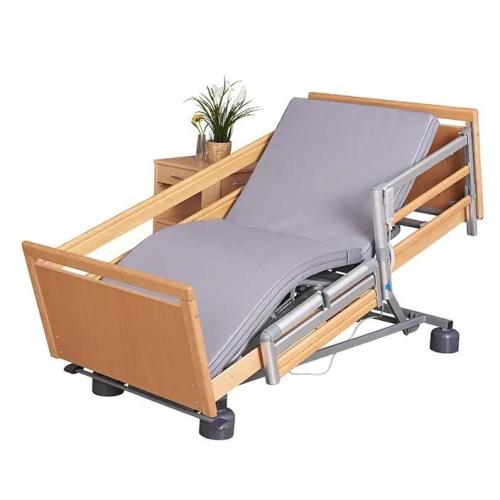 Wooden Home Comfort And Safety Nursing Bed